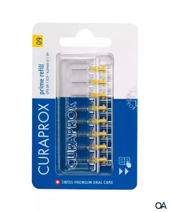 Curaprox Interdentalbürsten CPS 09 Refill Gelb Curaprox Interdentalbürsten CPS 09 Refill Gelb