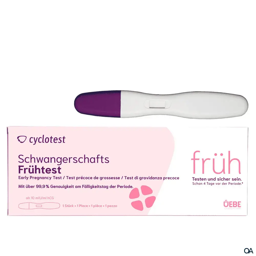 UEBE Medical cyclotest® Schwangerschafts-Frühtest UEBE Medical cyclotest® Schwangerschafts-Frühtest