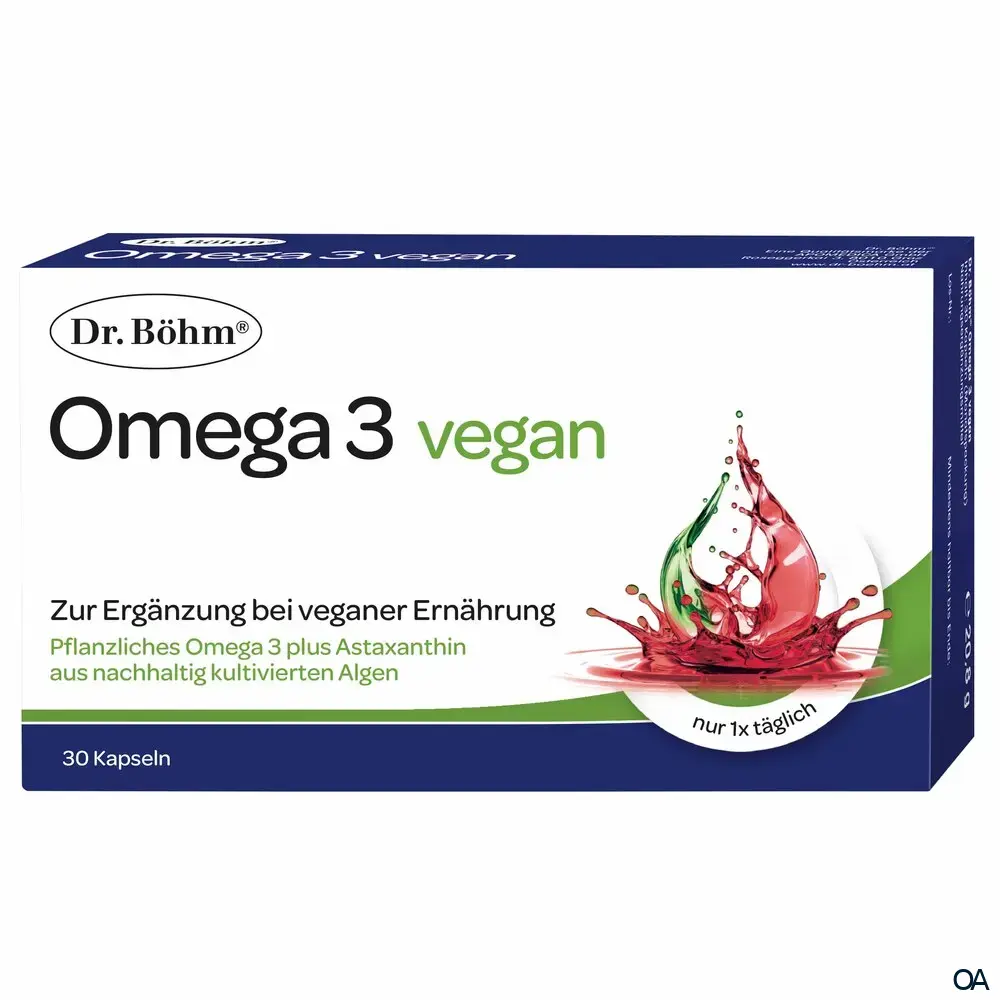 Dr. Böhm® Omega 3 vegan Kapseln
