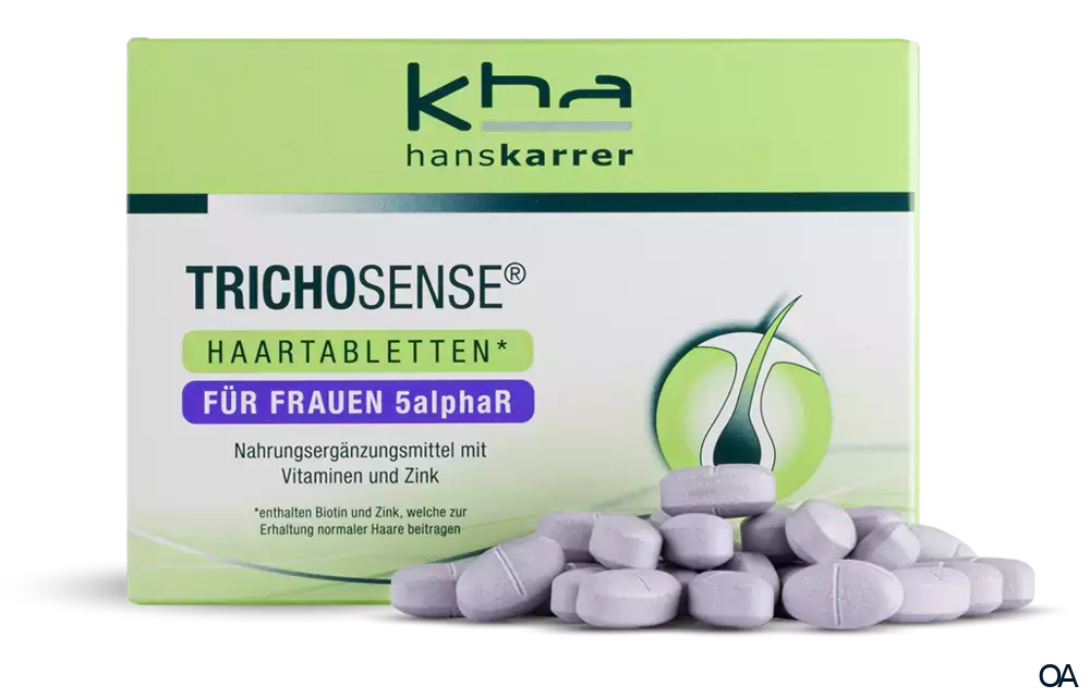 Hans Karrer TRICHOSENSE® Haartabletten* für Frauen 5alphaR  Hans Karrer TRICHOSENSE® Haartabletten* für Frauen 5alphaR