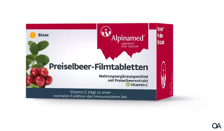 Alpinamed® Preiselbeer Filmtabletten Alpinamed® Preiselbeer Filmtabletten