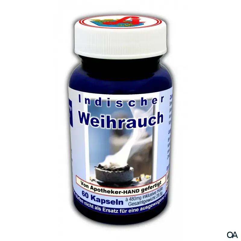 Indische Weihrauch Kapseln Indische Weihrauch Kapseln