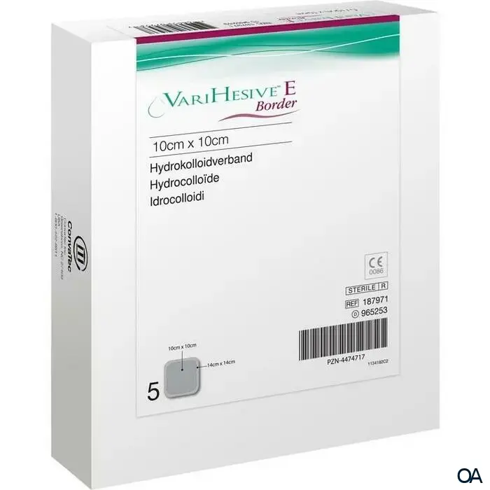 ConvaTec VARIHESIVE® E Border Hydrokolloidverband steril, 14 x 14 cm