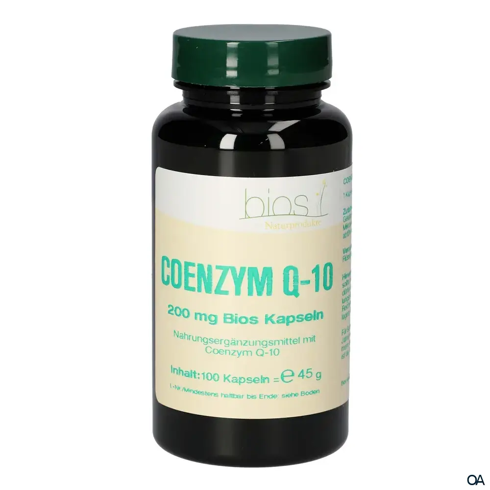 Bios Coenzym Q-10 200 mg Kapseln Bios Coenzym Q-10 200 mg Kapseln