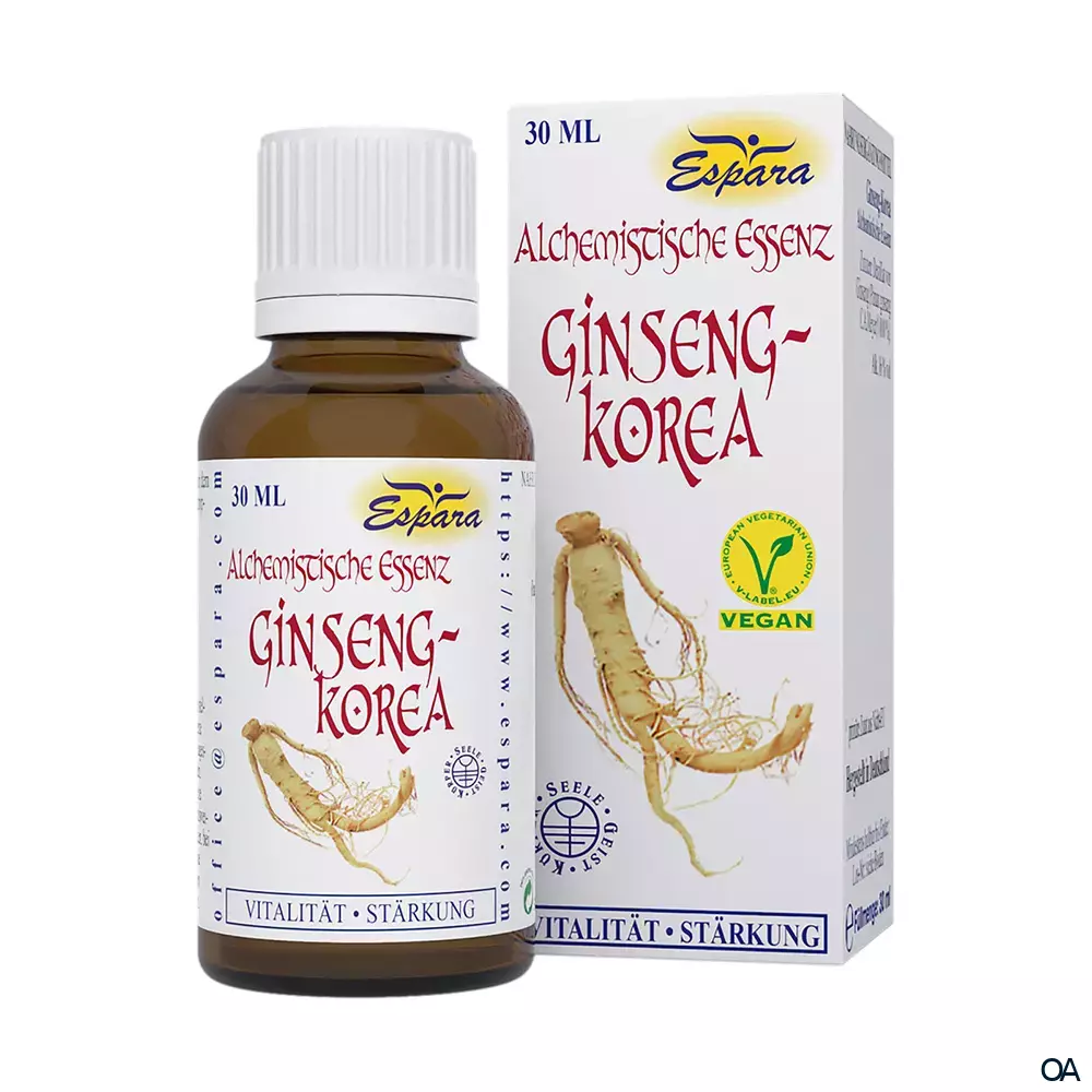 Espara Ginseng-Korea Alchemistische Essenz Espara Ginseng-Korea Alchemistische Essenz