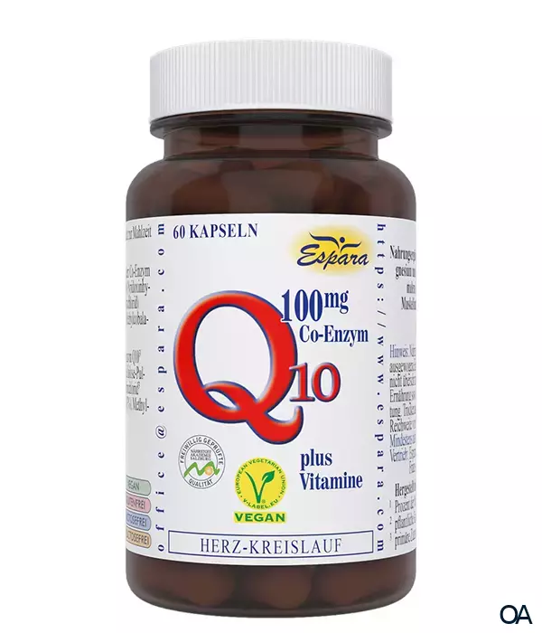 Espara Q10 100 mg Kapseln Espara Q10 100 mg Kapseln