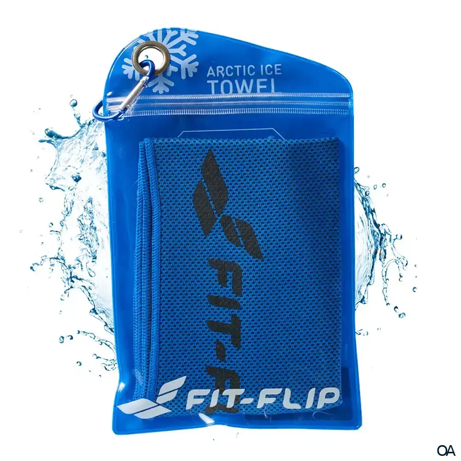 FIT-FLIP Airflip Towel das kühlende Handtuch - Dunkelblau