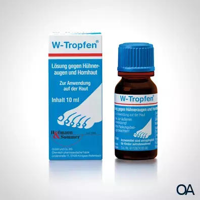 W-Tropfen® 120 mg/g + 49 mg/g Lösung zur Anwendung auf der Haut