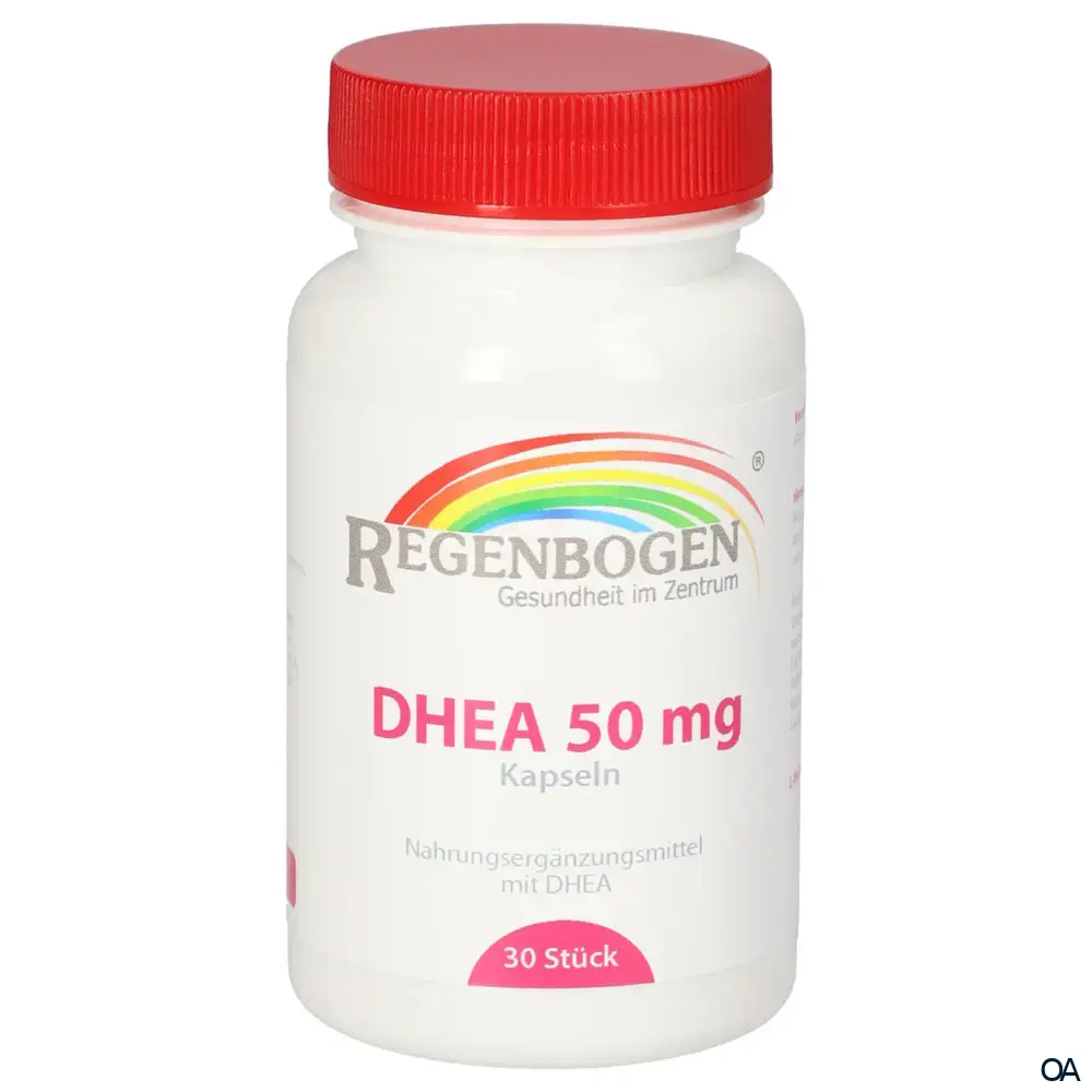 Regenbogen Apotheke DHEA 50 mg Kapseln Regenbogen Apotheke DHEA 50 mg Kapseln