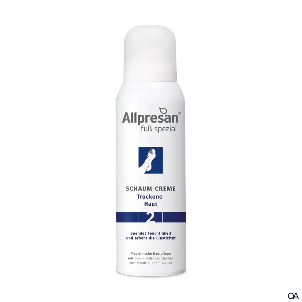 Allpresan® Fuß spezial Nr. 2 Trockene Haut Schaum-Creme