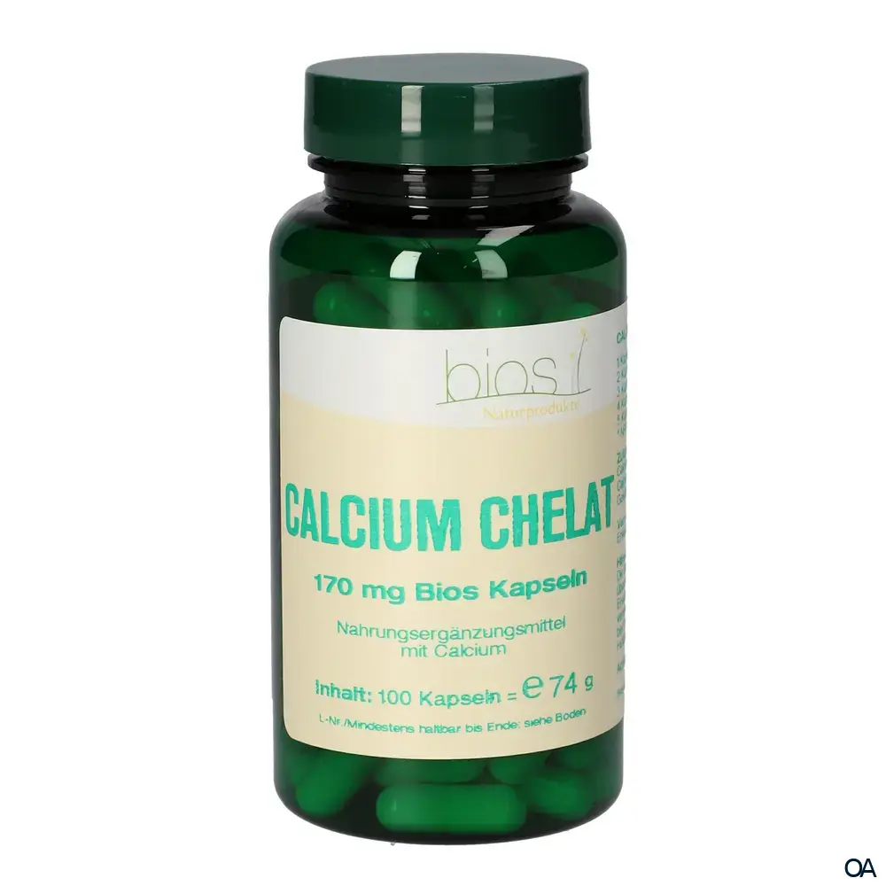 Bios Calcium Chelat 170 mg Kapseln Bios Calcium Chelat 170 mg Kapseln