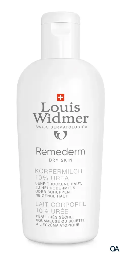 Louis Widmer Remederm Dry Skin Körpermilch 10 % Urea - leicht parfümiert