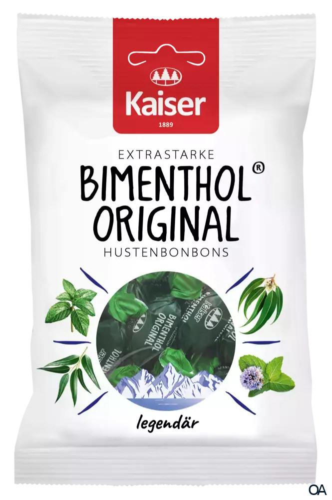 Kaiser Bimenthol® Original Hustenbonbons Kaiser Bimenthol® Original Hustenbonbons