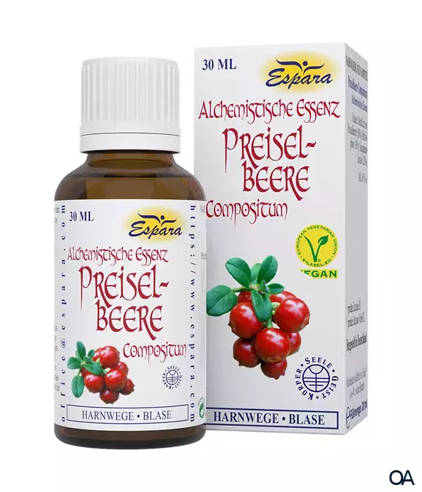 Espara Preiselbeere Compositum Alchemistische Essenz 30ml Espara Preiselbeere Compositum Alchemistische Essenz 30ml