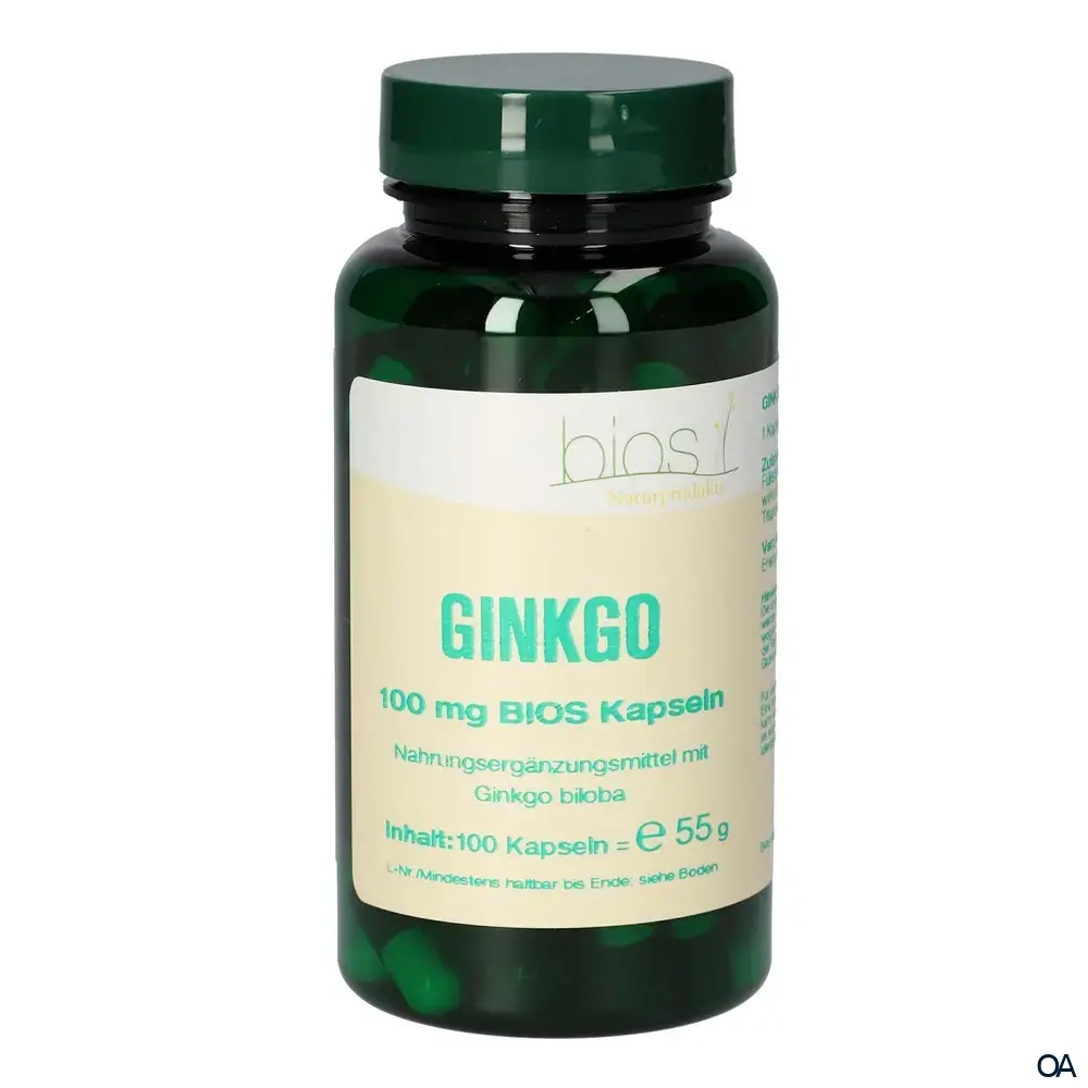Bios Ginkgo 100 mg Kapseln