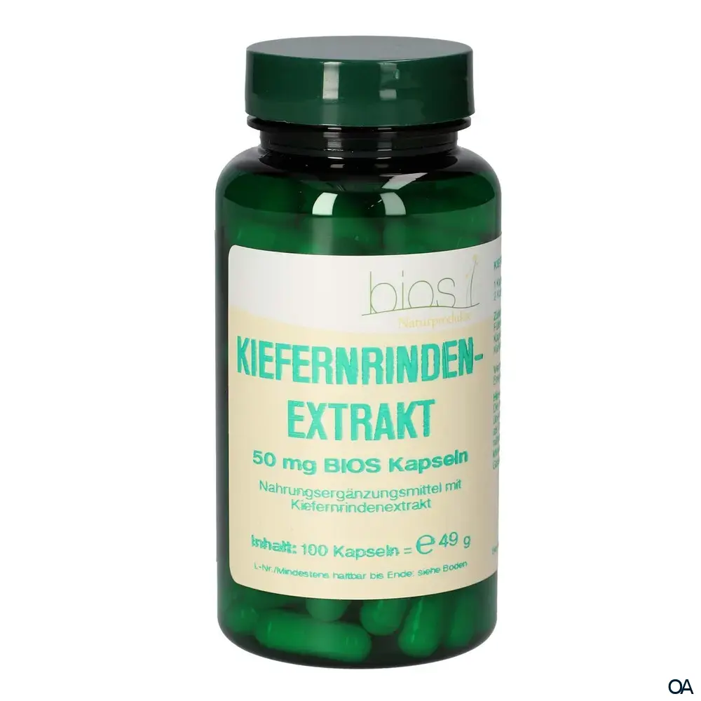 Bios Kiefernrindenextrakt 50 mg Kapseln