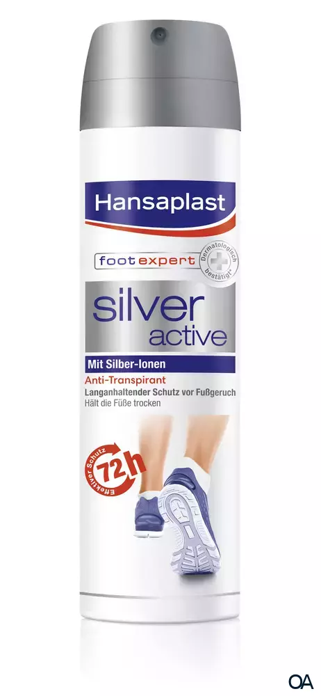 Hansaplast Silver Active Fußspray Anti-Transpirant