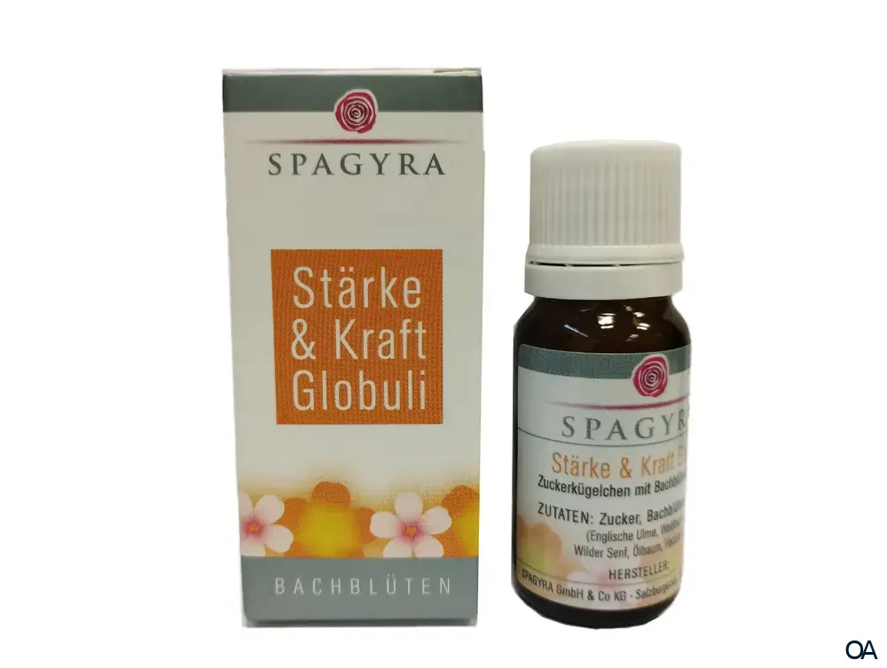 Spagyra Stärke & Kraft Bachblüten Globuli