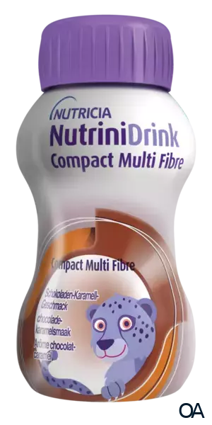 Nutricia NutriniDrink Compact Multi Fibre Schoko-Karamell 125 ml