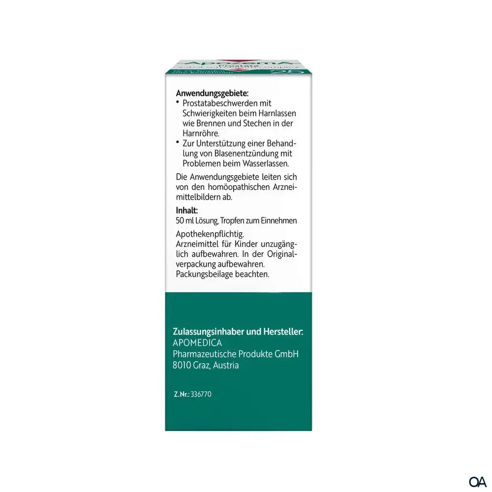 Apozema® Prostata Sabal serrulatum complex Nr. 25 Tropfen zum Einnehmen