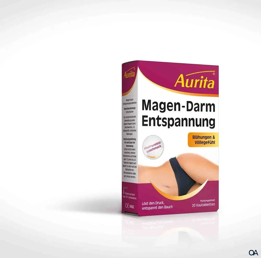 Aurita® Magen-Darm Entspannung Kautabletten Aurita® Magen-Darm Entspannung Kautabletten