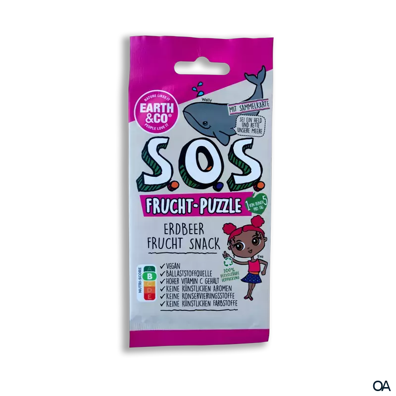 S.O.S. Frucht-Puzzle Erdbeer Snack