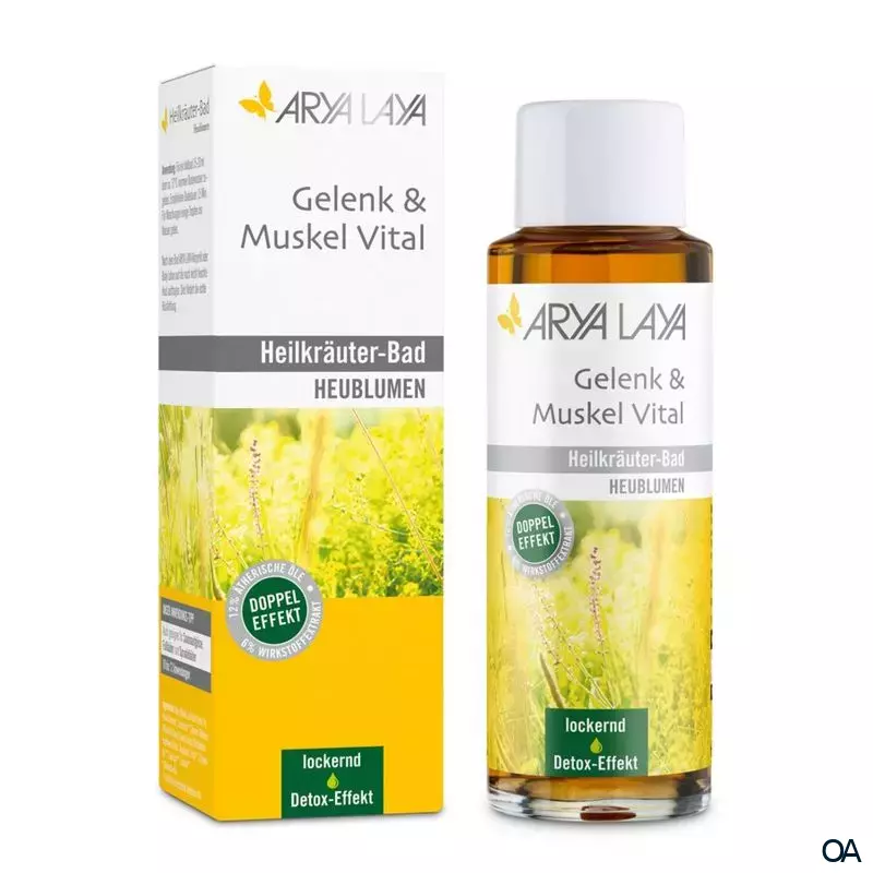ARYA LAYA Heilkräuter-Bad Gelenk & Muskel Aktiv - Heublumen ARYA LAYA Heilkräuter-Bad Gelenk & Muskel Aktiv - Heublumen