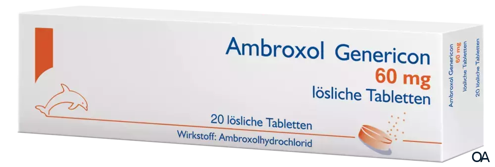 Ambroxol Genericon® 60 mg lösliche Tabletten Ambroxol Genericon® 60 mg lösliche Tabletten