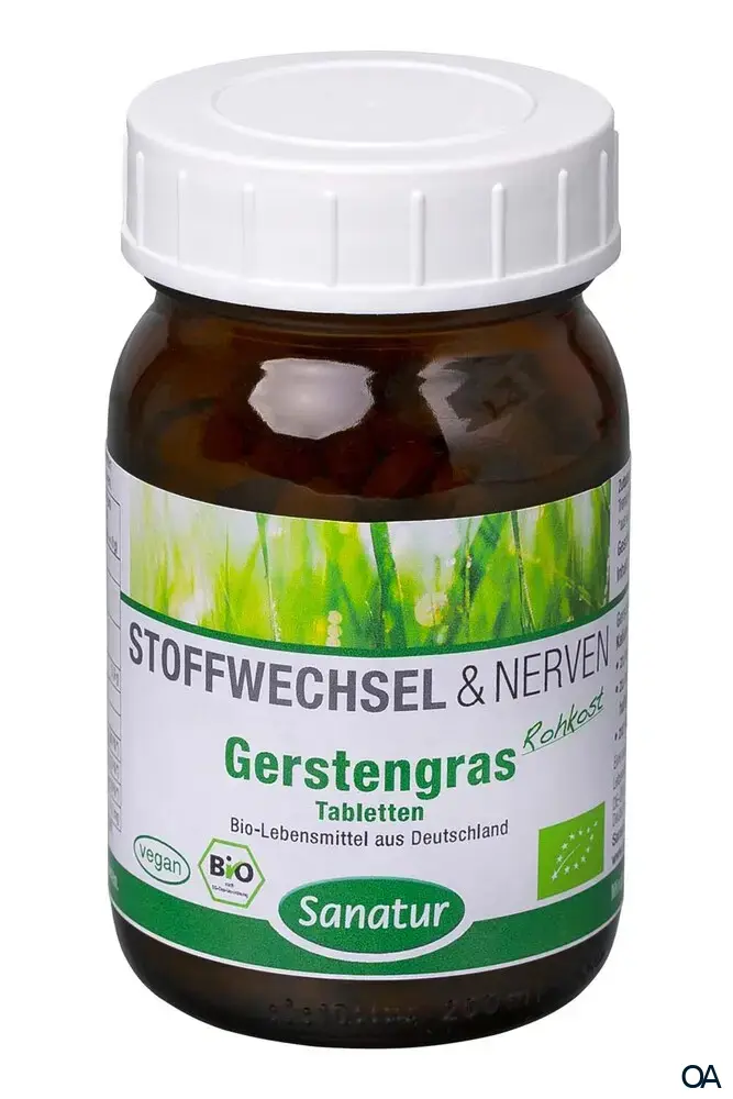 Sanatur Gerstengras BIO Tabletten Sanatur Gerstengras BIO Tabletten