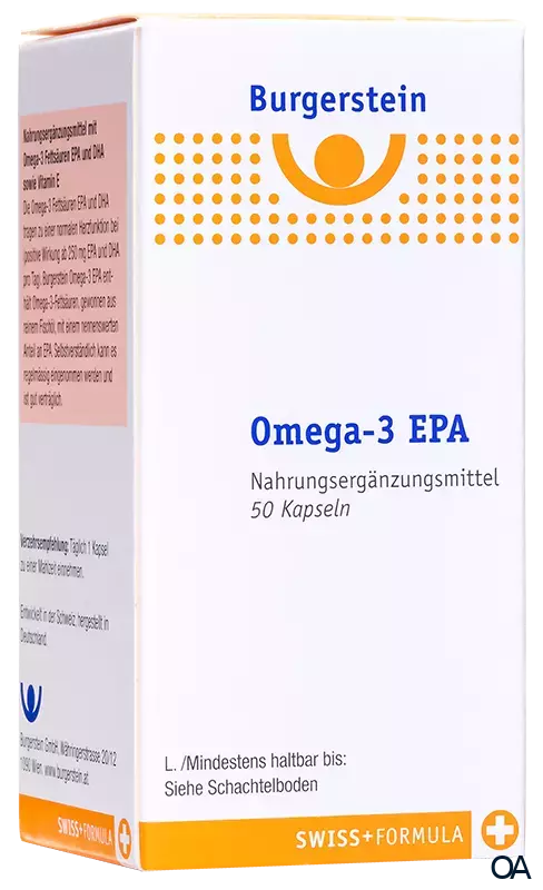 Burgerstein Omega-3 EPA Kapseln Burgerstein Omega-3 EPA Kapseln