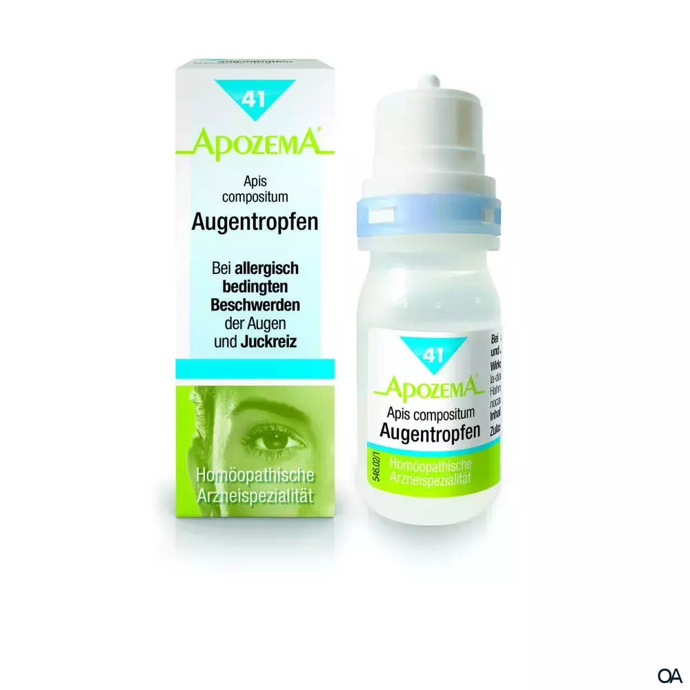 Apozema® Nr. 41 Apis compositum Augentropfen Apozema® Nr. 41 Apis compositum Augentropfen