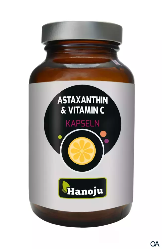 Hanoju Astaxanthin 135 mg + Vitamin C 500 mg Hanoju Astaxanthin 135 mg + Vitamin C 500 mg