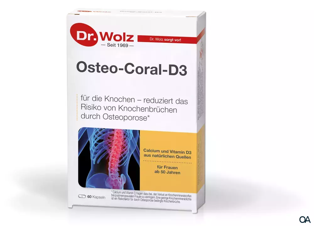 Dr. Wolz Osteo-Coral-D3 Kapseln Dr. Wolz Osteo-Coral-D3 Kapseln