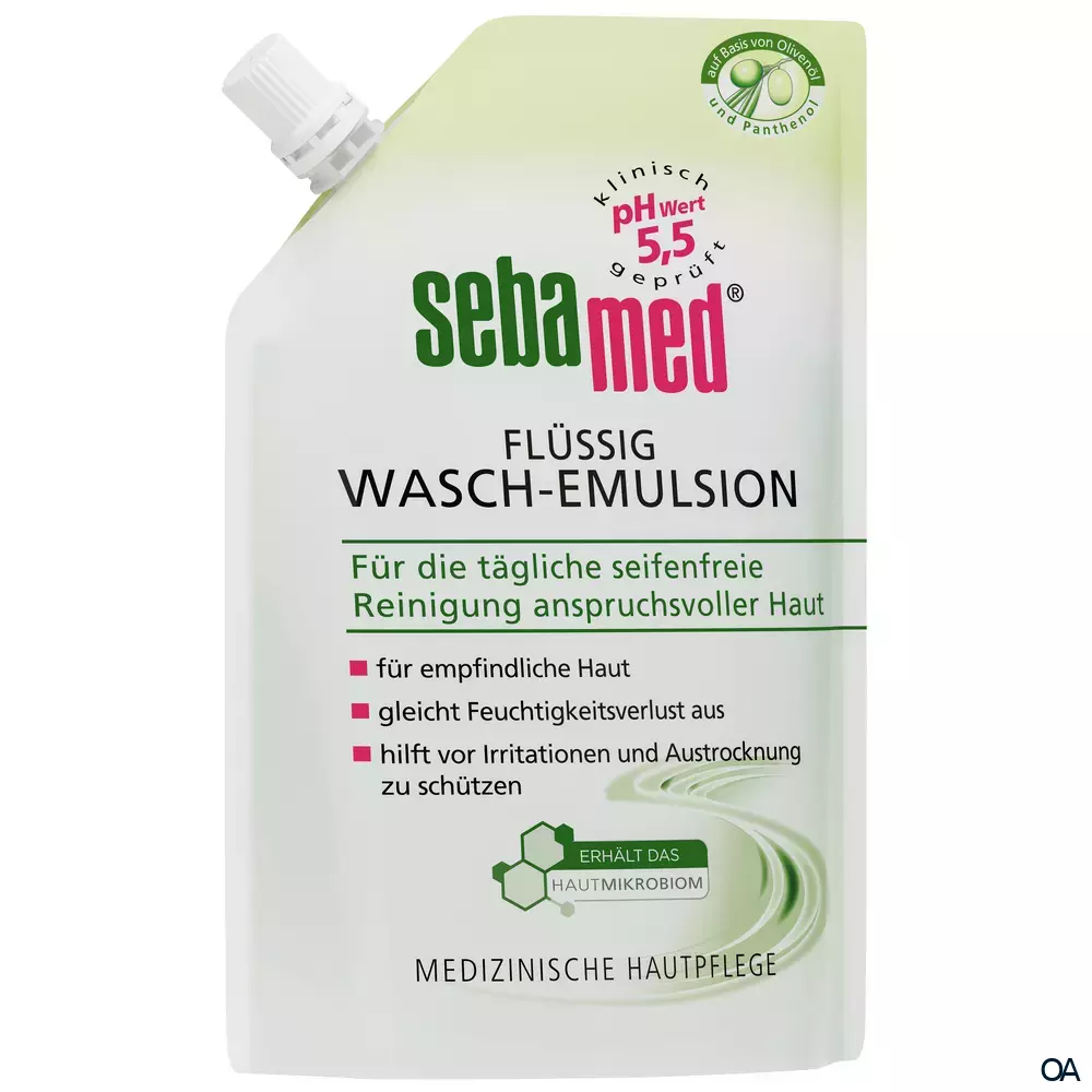 Sebamed Flüssig Wasch-Emulsion mit Olive Nachfüllbeutel