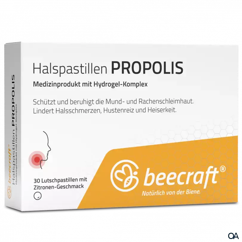 beecraft® Halspastillen Propolis beecraft® Halspastillen Propolis
