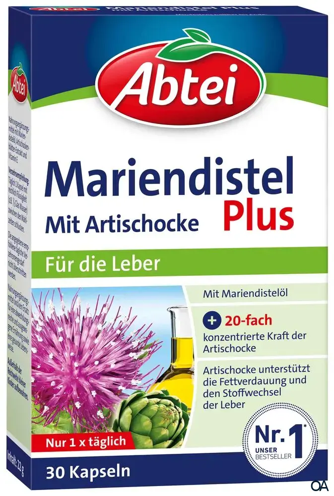 Abtei Mariendistel Plus Kapseln Abtei Mariendistel Plus Kapseln