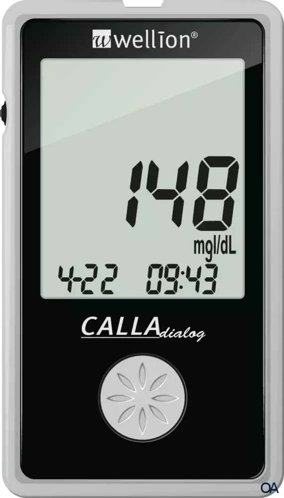 Wellion® CALLA Dialog Blutzuckermessgerät Set Wellion® CALLA Dialog Blutzuckermessgerät Set