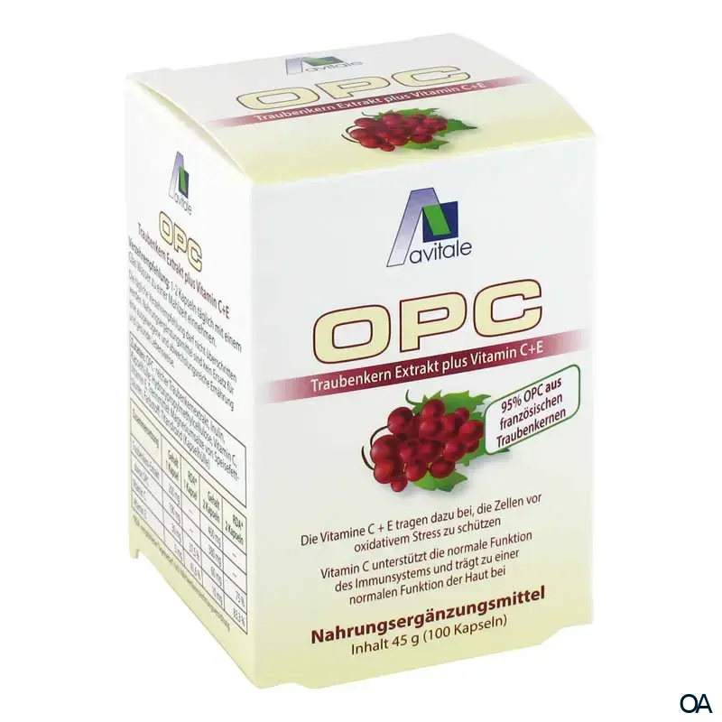 Avitale OPC Traubenkernextrakt Kapseln