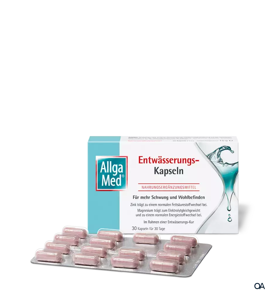 AllgaMed Entwässerungs-Kapseln AllgaMed Entwässerungs-Kapseln