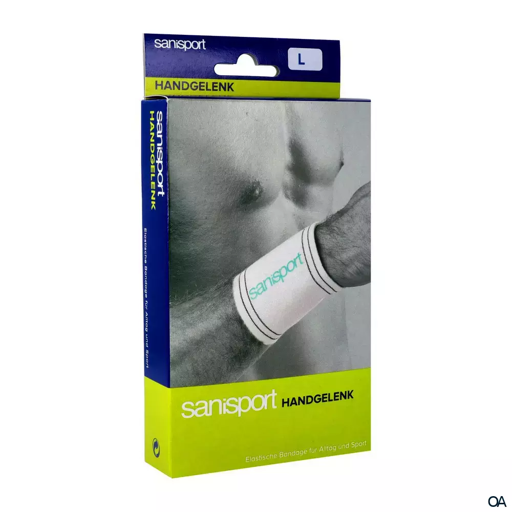 sanisport Handgelenksbandage mit Velcroverschluss