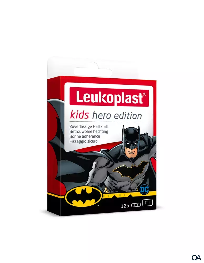 Leukoplast® Kids hero Edition Batman Pflasterstrips