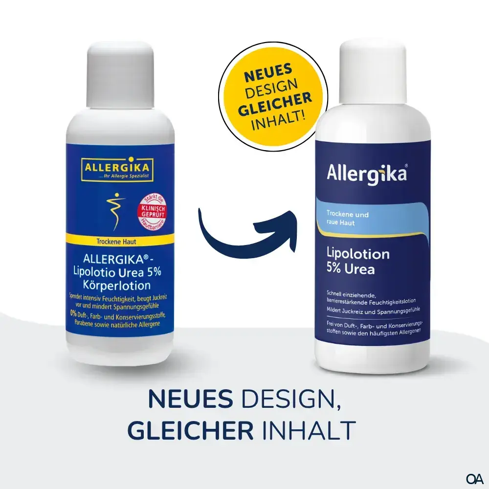 ALLERGIKA® Lipolotio Urea 5% Körperlotion