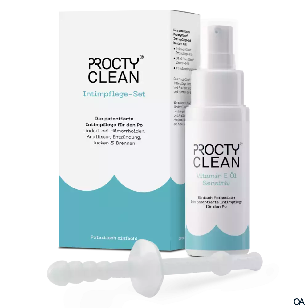 ProctyClean® Intimpflege-Set für den Po ProctyClean® Intimpflege-Set für den Po