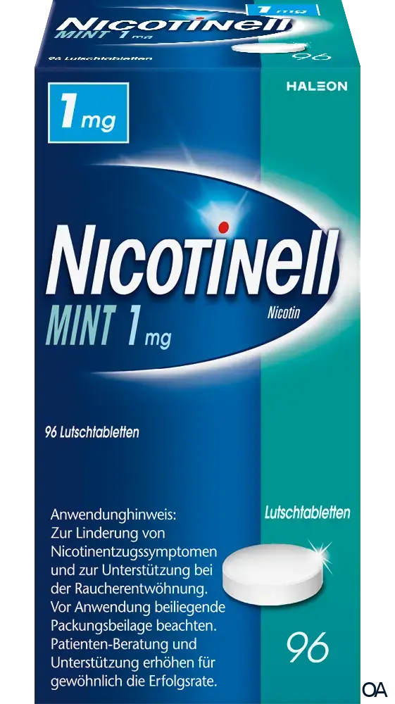 Nicotinell® Mint 1 mg - Lutschtabletten