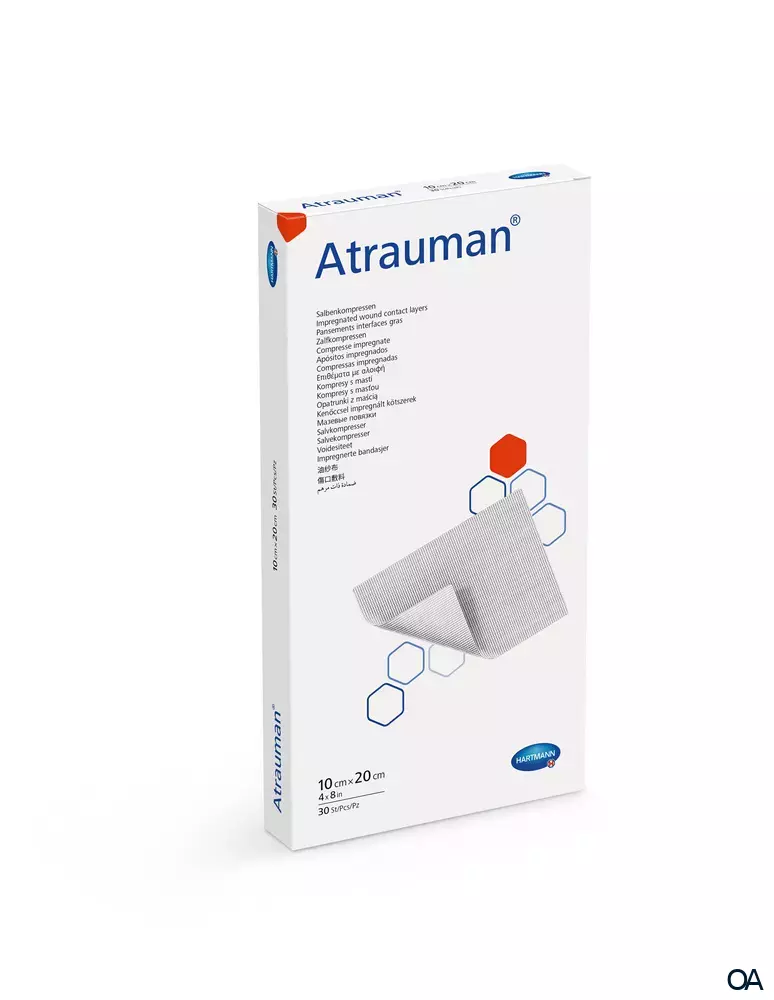 Atrauman® Salbenkompressen steril, 10 x 20 cm