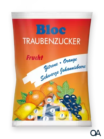 Bloc® Frucht Mix Traubenzucker Beutel Bloc® Frucht Mix Traubenzucker Beutel