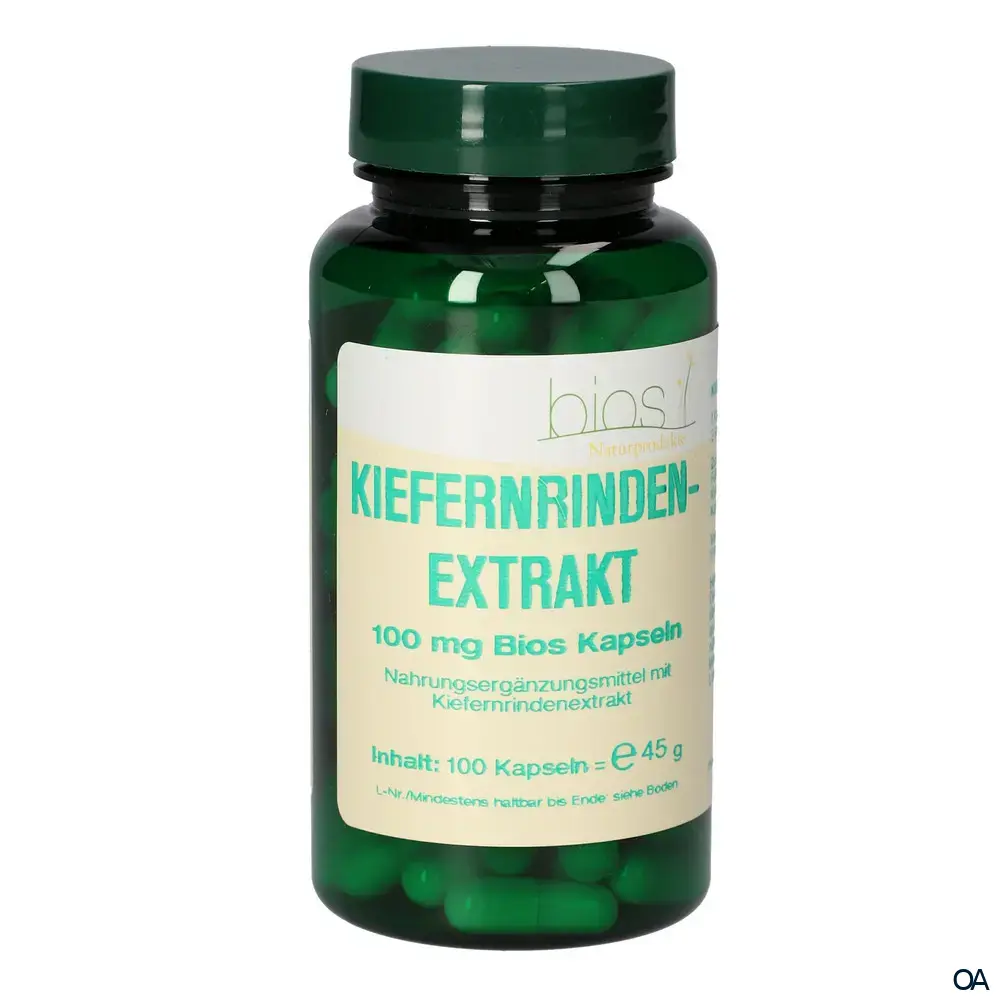 Bios Kiefernrindenextrakt 100 mg Kapseln