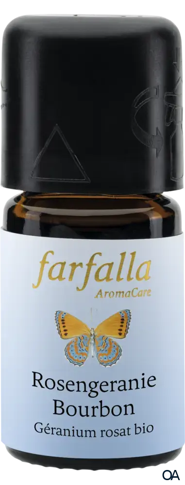 Farfalla Rosengeranie Bourbon bio Grand Cru, ätherisches Öl