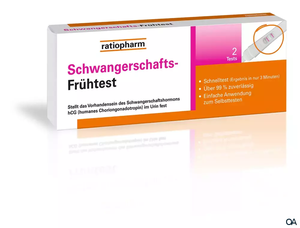 ratiopharm Schwangerschafts-Frühtest ratiopharm Schwangerschafts-Frühtest