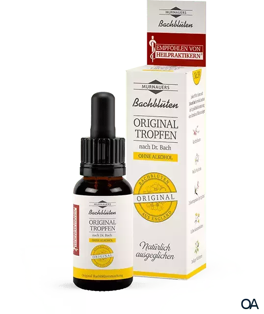 Murnauers Bachblüten Original Tropfen nach Dr. Bach ohne Alkohol